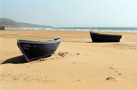 Barques �chou�es