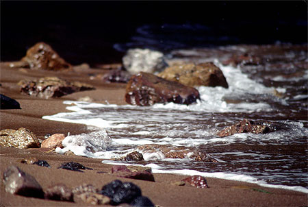 Plage � Raghgoun
