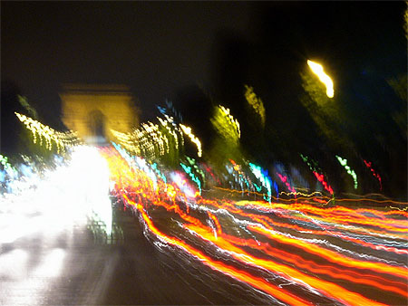 Les Champs, la nuit