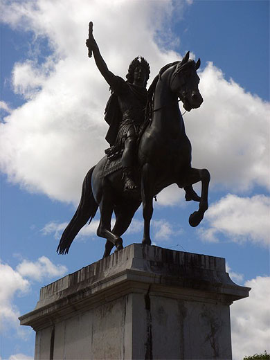 Louis XIV en Jules C�sar