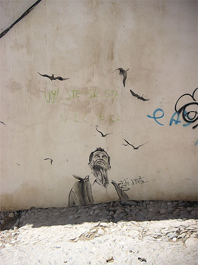 Au d�tour d'une rue ...