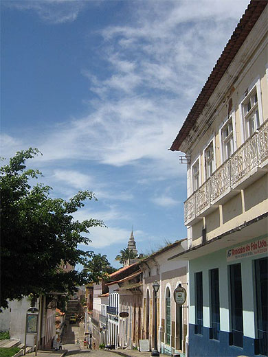 Une rue de Sao Luis do Maranhao