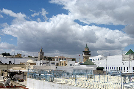 Sur les toits de tunis