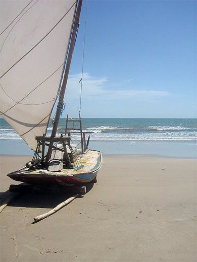 Jangada face � la mer