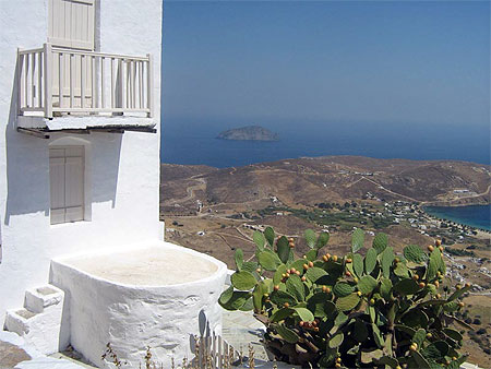 Ville perch�e, Chora � Milos
