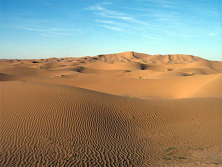 Etendues de dunes