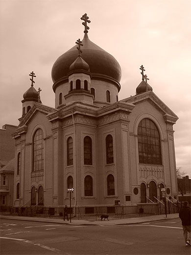 Eglise orthodoxe � Williamsburg