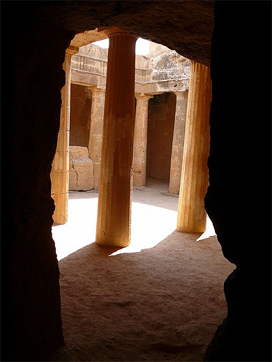 Le tombeau des rois � Paphos