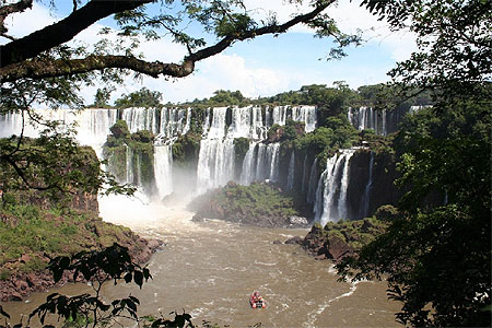 Les chutes d'Igua�u