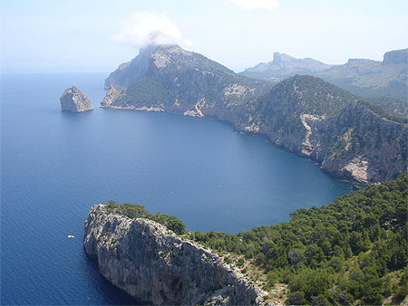 Vue sur le cap Formentor