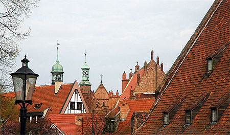 Toits de Gdansk