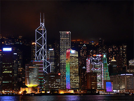 Les tours de Hong Kong