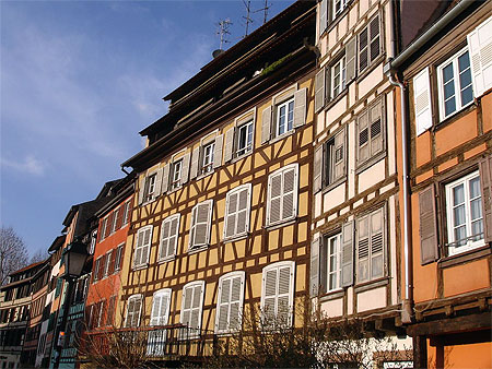 Fa�ades typiques de la petite France