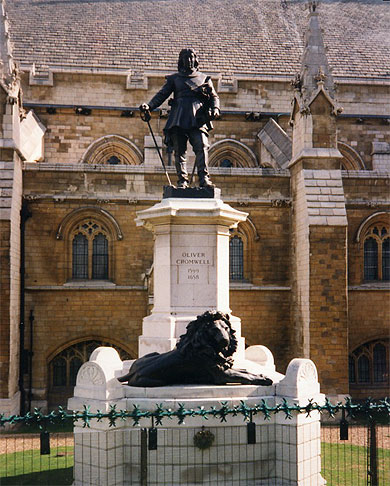 Statue d'Oliver Cromwell
