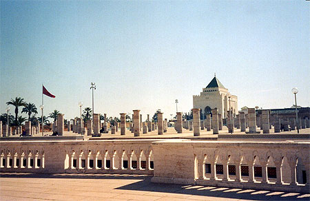 Esplanade du mausol�e Mohammed V