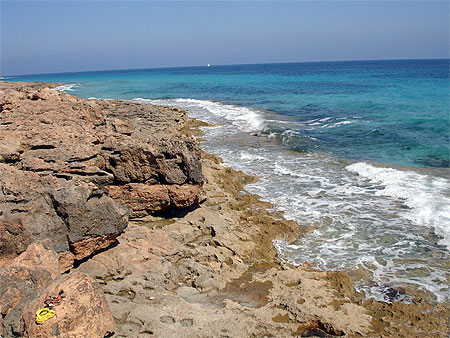 Cap Salines au sud de l'�le