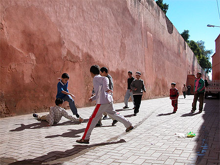 Foot dans la M�dina
