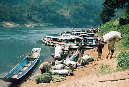 D�chargement des bateaux