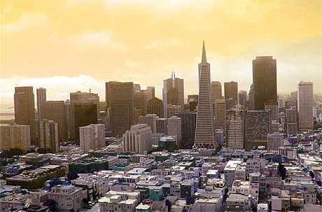Vue de la Co�t tower