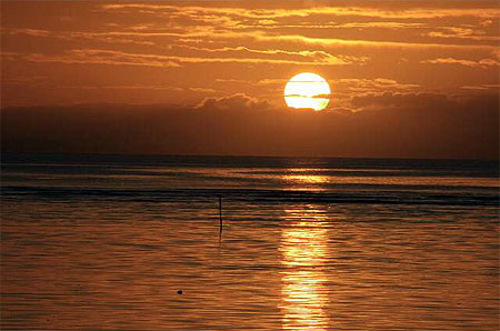 Coucher de soleil 
