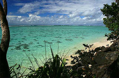 Lagon de l'ile aux nattes 