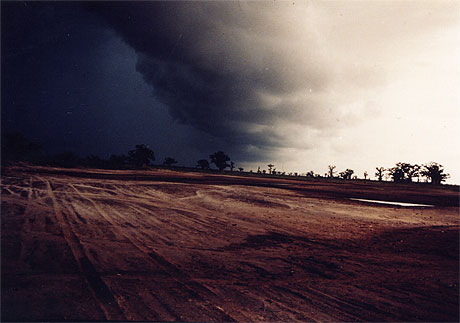 Arriv�e de tornade