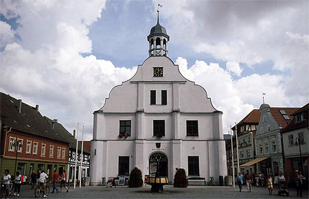 Das Rathaus in Wolgast (l'h�tel de ville de Wolgast)