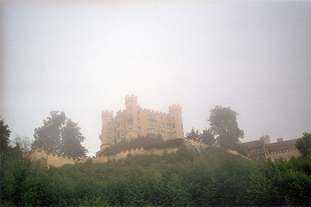 Hohenschwangau sous la brume