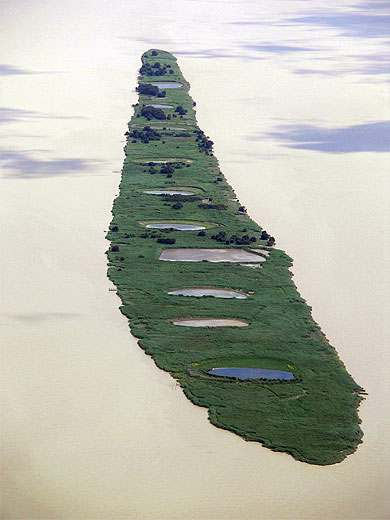 Ilot sur l'Estuaire de la Gironde