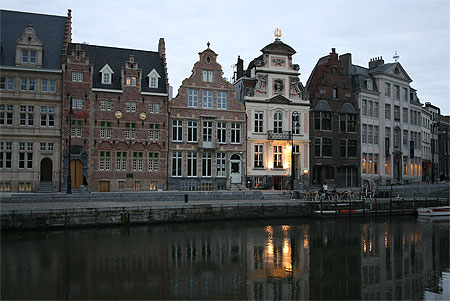 Sur les rives de Gand