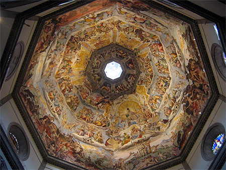 Plafond de la Coupole de la Cattedrale Santa Maria del Fiore