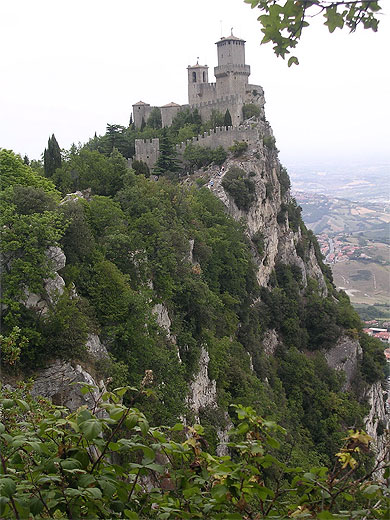 Un des ch�teaux de San Marino