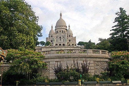 Le Sacr�-Coeur � Montmartre