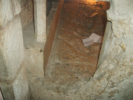 Le tombeau de la vierge Marie