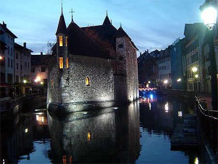 La nuit � Annecy