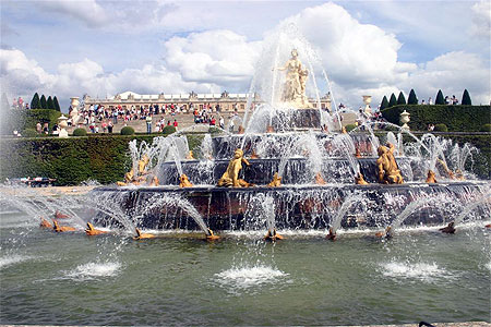 Bassin et parterre de Latone