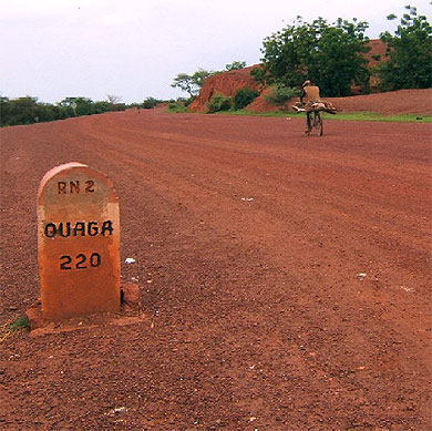 Pas loin de la fronti�re Mali/Burkina