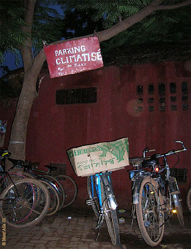 Parking "climatis�" (en plein air)