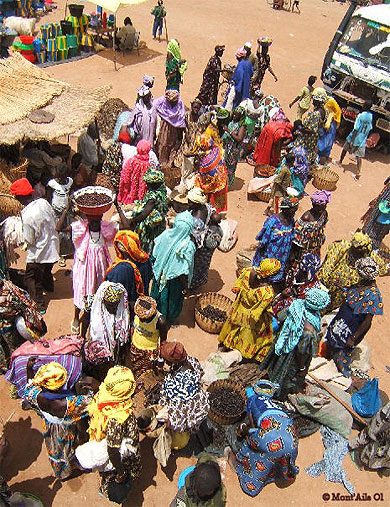 March� proche de Yako