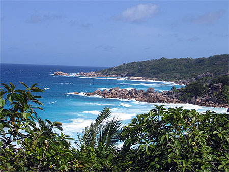 Les c�tes de la Digue
