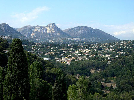 Arri�re pays ni�ois pr�s de Vence