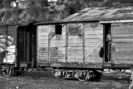 Squatte dans les wagons � Fianarantsoa
