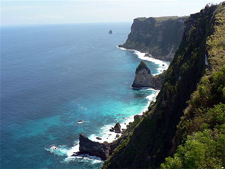 Vertigineuse impression � Nusa Penida