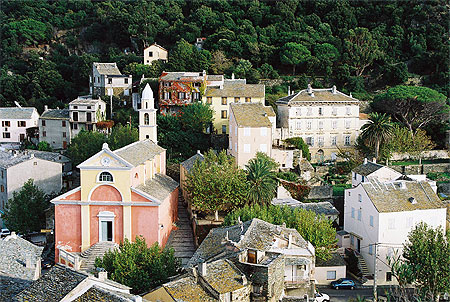 Le village de Nonza