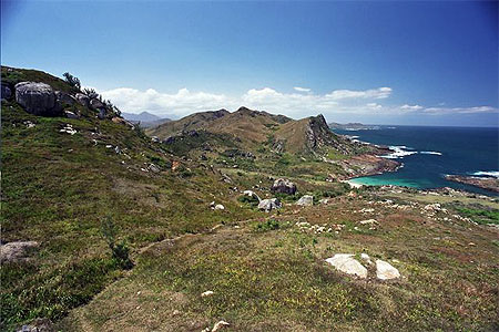 Vue du phare d'Evatra