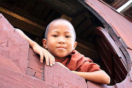 Un jeune novice
