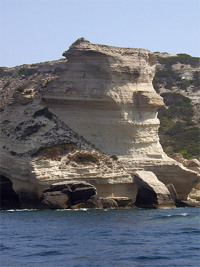 Falaises pr�s de Bonifacio