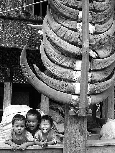 Enfants Toraja � Parinding