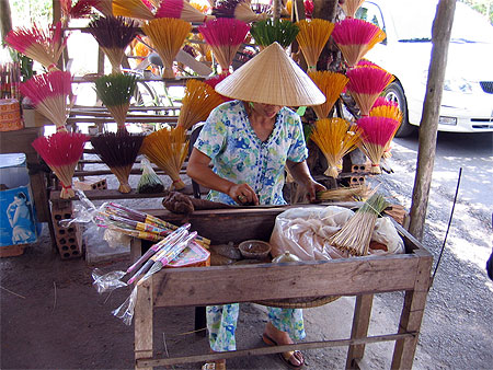 Fabrication de l'encens