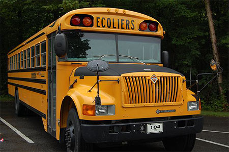 Bus des petits qu�becois